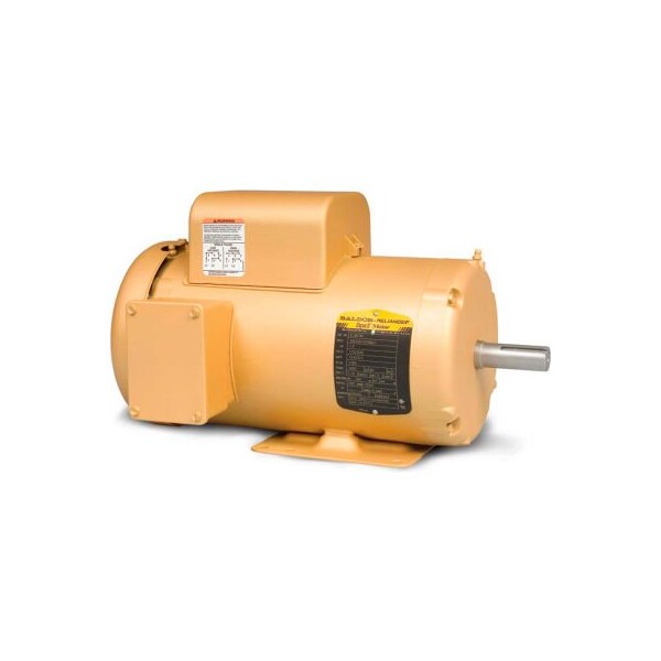 Baldor-Reliance Motor EL3609T, 3HP, 1755RPM, 1PH, 60HZ, 184T, 3640LC, TEFC, F1